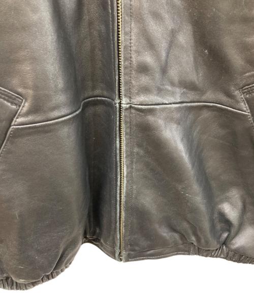 AMERICAN CLASSICS（アメリカンクラシック）AMERICAN CLASSICS (アメリカンクラシック) ライナー付きレザージャケット ブラック サイズ:SIZE Lの古着・服飾アイテム