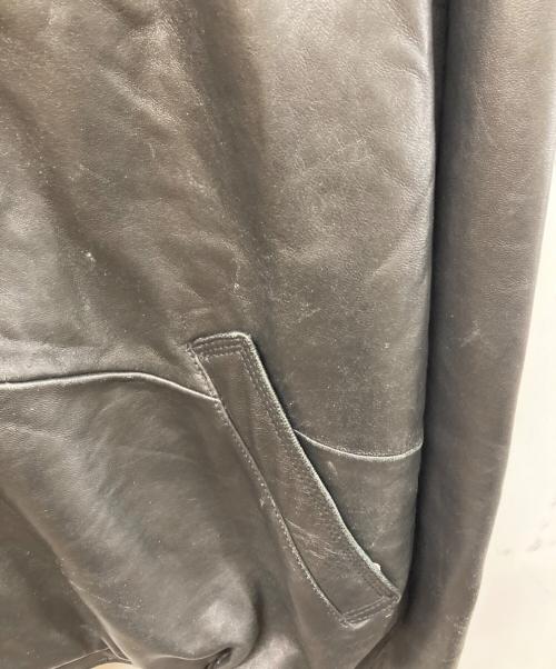 AMERICAN CLASSICS（アメリカンクラシック）AMERICAN CLASSICS (アメリカンクラシック) ライナー付きレザージャケット ブラック サイズ:SIZE Lの古着・服飾アイテム