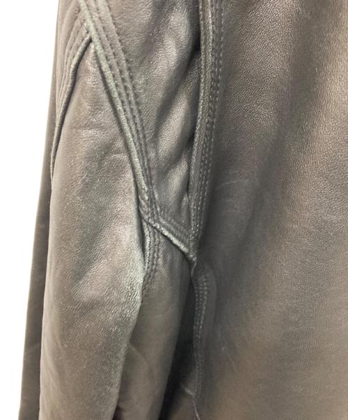 AMERICAN CLASSICS（アメリカンクラシック）AMERICAN CLASSICS (アメリカンクラシック) ライナー付きレザージャケット ブラック サイズ:SIZE Lの古着・服飾アイテム
