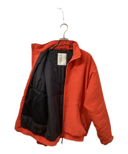 vainl archive（ヴァイナルアーカイブ）VAINL ARCHIVE (ヴァイナルアーカイブ) MIL PUFF JACKET オレンジ サイズ:SIZE Mの古着・服飾アイテム