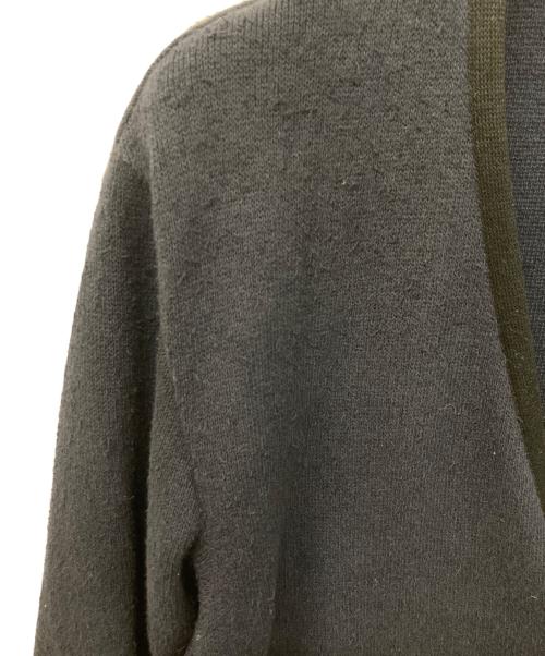 LARDINI（ラルディーニ）LARDINI (ラルディーニ) コットンナイロン パイピングノーカラージャケット ネイビー サイズ:SIZE Mの古着・服飾アイテム