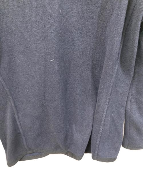 LARDINI（ラルディーニ）LARDINI (ラルディーニ) コットンナイロン パイピングノーカラージャケット ネイビー サイズ:SIZE Mの古着・服飾アイテム