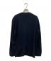 LARDINI (ラルディーニ) コットンナイロン パイピングノーカラージャケット ネイビー サイズ:SIZE M：7000円