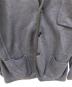 中古・古着 LARDINI (ラルディーニ) コットンナイロン パイピングノーカラージャケット ネイビー サイズ:SIZE M：7000円