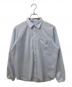 THE NORTH FACEザ ノース フェイス）の古着「GARロングスリーブシャツ」｜ブルー