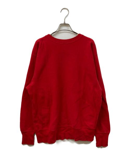 Champion REVERSE WEAVE（チャンピオン リバース ウィーブ）Champion REVERSE WEAVE (チャンピオン リバース ウィーブ) カレッジロゴスウェット レッド サイズ:	SIZE Lの古着・服飾アイテム