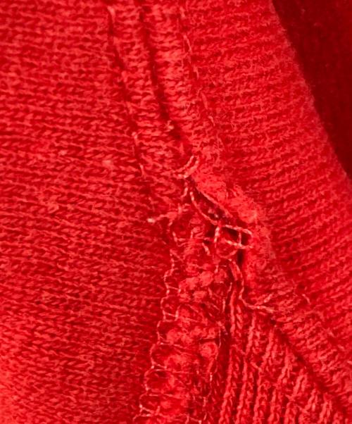 Champion REVERSE WEAVE（チャンピオン リバース ウィーブ）Champion REVERSE WEAVE (チャンピオン リバース ウィーブ) カレッジロゴスウェット レッド サイズ:	SIZE Lの古着・服飾アイテム