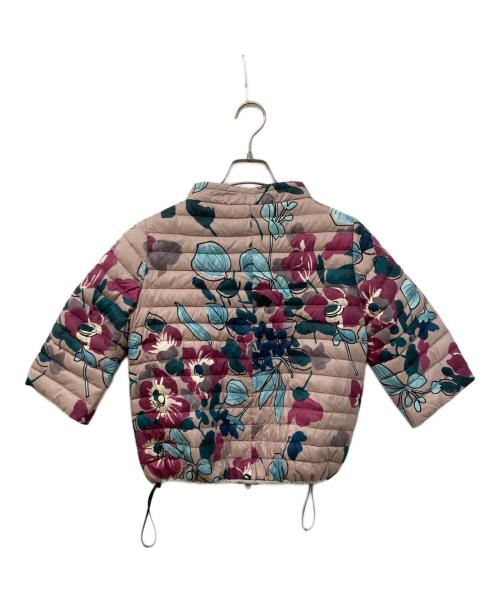 DUVETICA（デュベティカ）DUVETICA (デュベティカ) 花柄ダウンジャケット ネイビー サイズ:	SIZE 40の古着・服飾アイテム