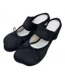 MM6 Maison Margiela（エムエムシックスメゾンマルジェラ）の古着「アナトミック ナンバリング バレエミュール」｜ブラック