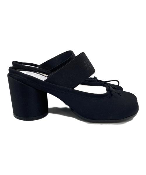 MM6 Maison Margiela（エムエムシックスメゾンマルジェラ）MM6 Maison Margiela (エムエムシックスメゾンマルジェラ) アナトミック ナンバリング バレエミュール ブラック サイズ:実寸をご確認くださいの古着・服飾アイテム