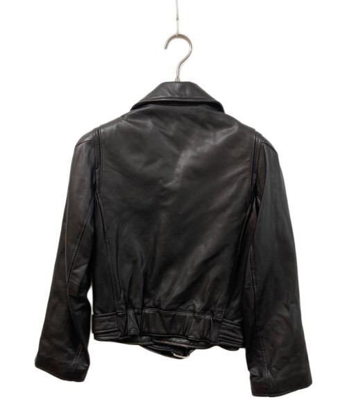 Ameri（アメリ）AMERI (アメリ) レザージャケット ブラック サイズ:	SIZE Mの古着・服飾アイテム