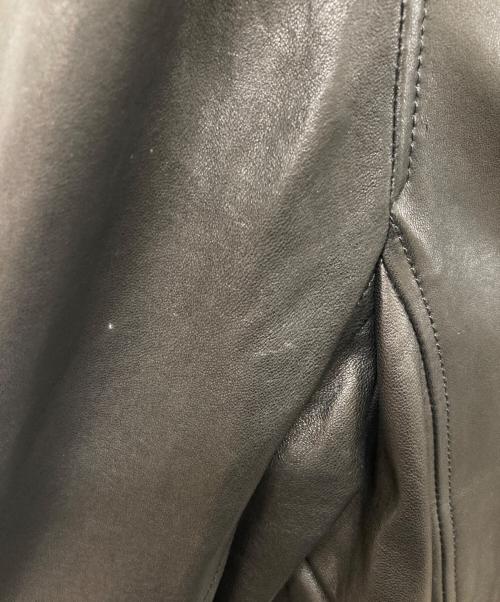 Ameri（アメリ）AMERI (アメリ) レザージャケット ブラック サイズ:	SIZE Mの古着・服飾アイテム