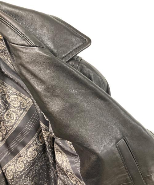 Ameri（アメリ）AMERI (アメリ) レザージャケット ブラック サイズ:	SIZE Mの古着・服飾アイテム