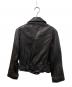 AMERI (アメリ) レザージャケット ブラック サイズ:	SIZE M：7000円