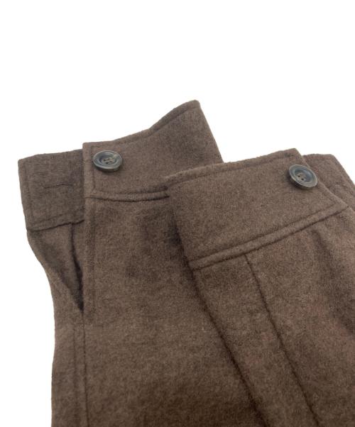 Ameri（アメリ）AMERI (アメリ) POCKET OVER SIZE SHIRT ブラウン サイズ:SIZE Freeの古着・服飾アイテム