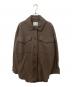 AMERI（アメリ）の古着「POCKET OVER SIZE SHIRT」｜ブラウン