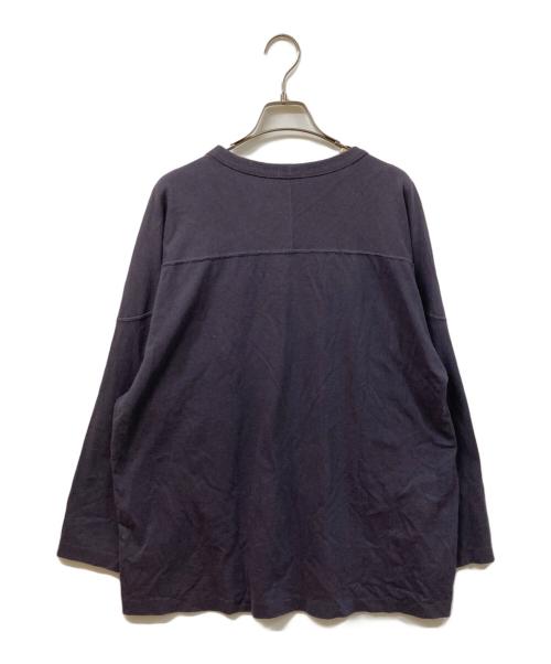 COMOLI（コモリ）COMOLI (コモリ) フットボールTシャツ ネイビー サイズ:SIZE 3の古着・服飾アイテム