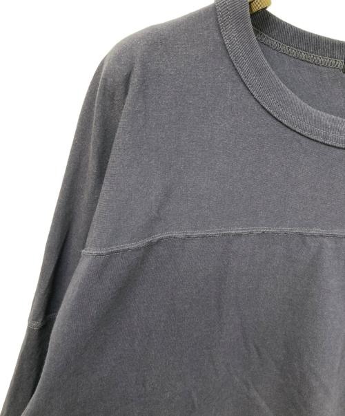 COMOLI（コモリ）COMOLI (コモリ) フットボールTシャツ ネイビー サイズ:SIZE 3の古着・服飾アイテム