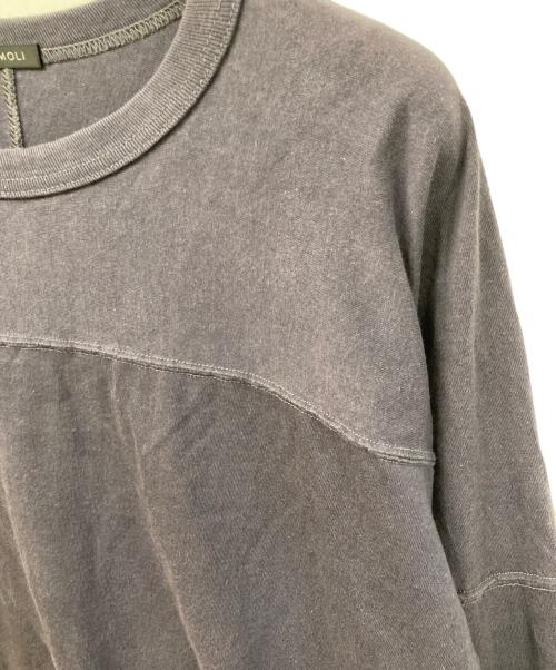 COMOLI（コモリ）COMOLI (コモリ) フットボールTシャツ ネイビー サイズ:SIZE 3の古着・服飾アイテム