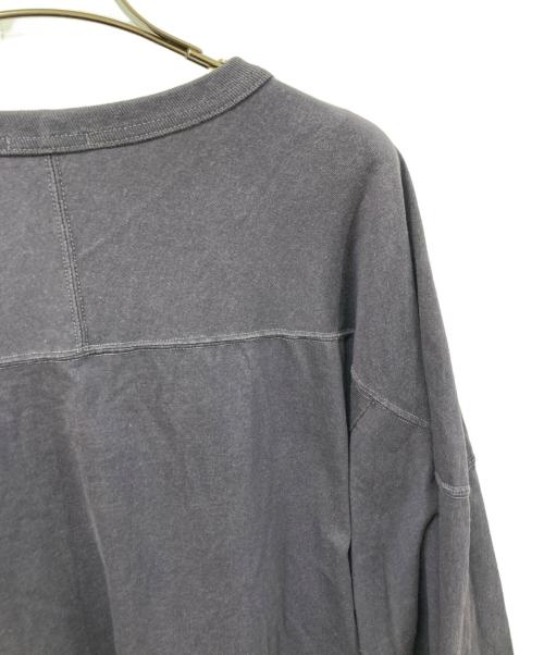 COMOLI（コモリ）COMOLI (コモリ) フットボールTシャツ ネイビー サイズ:SIZE 3の古着・服飾アイテム