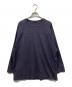 COMOLI（コモリ）の古着「フットボールTシャツ」｜ネイビー