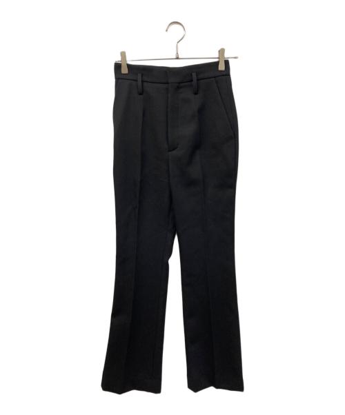 Saint Laurent Paris（サンローランパリ）Saint Laurent Paris (サンローランパリ) ウールフレアスラックスパンツ ブラック サイズ:SIZE 34の古着・服飾アイテム