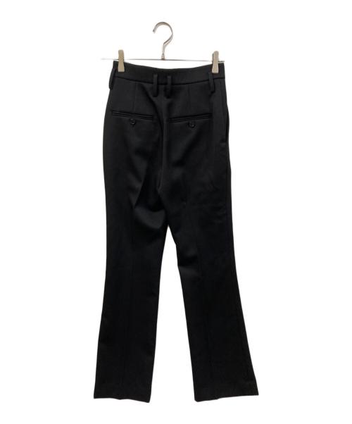 Saint Laurent Paris（サンローランパリ）Saint Laurent Paris (サンローランパリ) ウールフレアスラックスパンツ ブラック サイズ:SIZE 34の古着・服飾アイテム