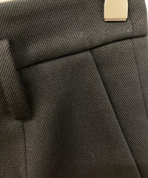 Saint Laurent Paris（サンローランパリ）Saint Laurent Paris (サンローランパリ) ウールフレアスラックスパンツ ブラック サイズ:SIZE 34の古着・服飾アイテム