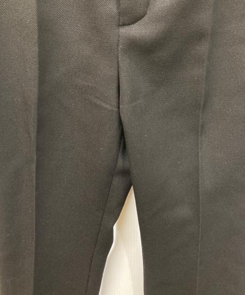 Saint Laurent Paris（サンローランパリ）Saint Laurent Paris (サンローランパリ) ウールフレアスラックスパンツ ブラック サイズ:SIZE 34の古着・服飾アイテム