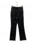 Saint Laurent Paris (サンローランパリ) ウールフレアスラックスパンツ ブラック サイズ:SIZE 34：18000円