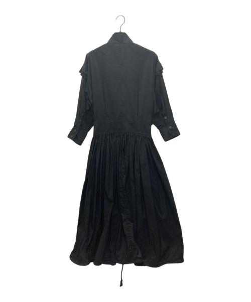 palmer//harding（パルマーハーディング）palmer//harding (パルマーハーディング) シャツワンピース ブラック サイズ:	SIZE 38の古着・服飾アイテム