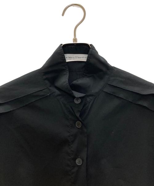 palmer//harding（パルマーハーディング）palmer//harding (パルマーハーディング) シャツワンピース ブラック サイズ:	SIZE 38の古着・服飾アイテム