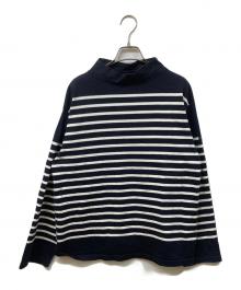OUTIL（ウティ）の古着「モックネックバスクシャツ」｜ネイビー