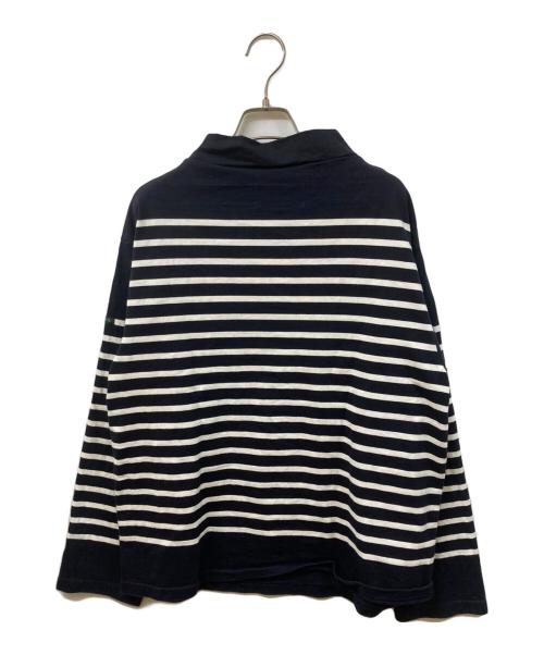 OUTIL（ウティ）OUTIL (ウティ) モックネックバスクシャツ ネイビー サイズ:	SIZE 0の古着・服飾アイテム