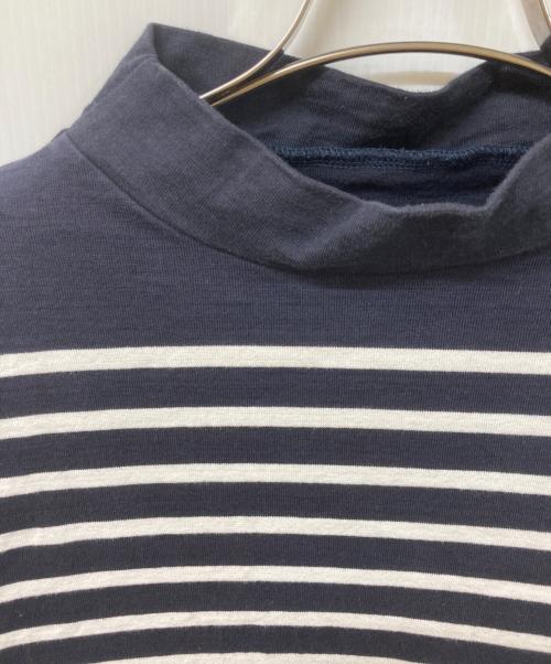 OUTIL（ウティ）OUTIL (ウティ) モックネックバスクシャツ ネイビー サイズ:	SIZE 0の古着・服飾アイテム