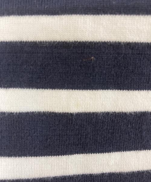 OUTIL（ウティ）OUTIL (ウティ) モックネックバスクシャツ ネイビー サイズ:	SIZE 0の古着・服飾アイテム