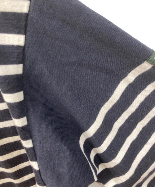 OUTIL（ウティ）OUTIL (ウティ) モックネックバスクシャツ ネイビー サイズ:	SIZE 0の古着・服飾アイテム