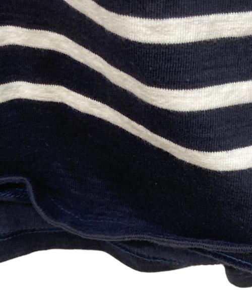 OUTIL（ウティ）OUTIL (ウティ) モックネックバスクシャツ ネイビー サイズ:	SIZE 0の古着・服飾アイテム