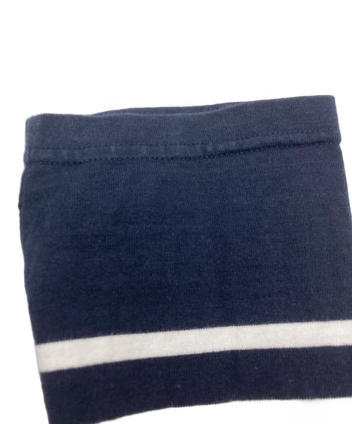 OUTIL（ウティ）OUTIL (ウティ) モックネックバスクシャツ ネイビー サイズ:	SIZE 0の古着・服飾アイテム