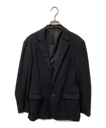 COMME CA MEN（コムサ・メン）の古着「ジャージージャケット」｜ブラック