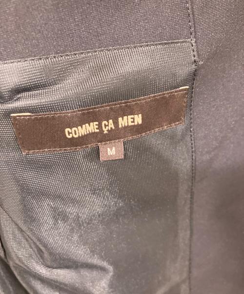 COMME CA MEN（コムサ・メン）COMME CA MEN (コムサ・メン) ジャージージャケット ブラック サイズ:	SIZE Mの古着・服飾アイテム