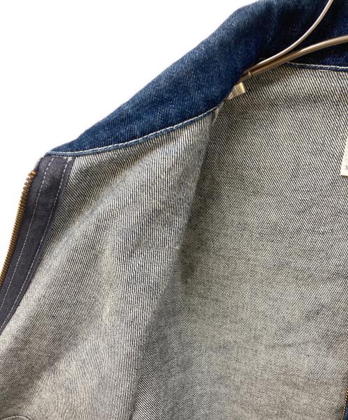 SCYEBASICS（サイベーシックス）SCYEBASICS (サイベーシックス) デニムジップアップワークジャケット インディゴ サイズ:	SIZE 38の古着・服飾アイテム