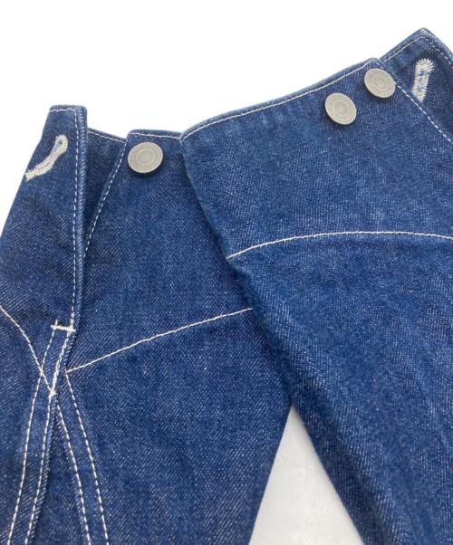 SCYEBASICS（サイベーシックス）SCYEBASICS (サイベーシックス) デニムジップアップワークジャケット インディゴ サイズ:	SIZE 38の古着・服飾アイテム