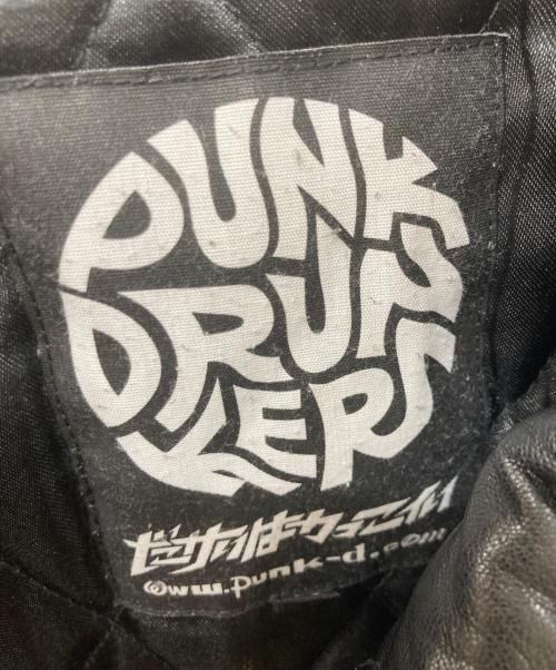 PUNK DRUNKERS（パンクドランカーズ）PUNK DRUNKERS (パンクドランカーズ) レザージャケット ブラック サイズ:	SIZE Mの古着・服飾アイテム