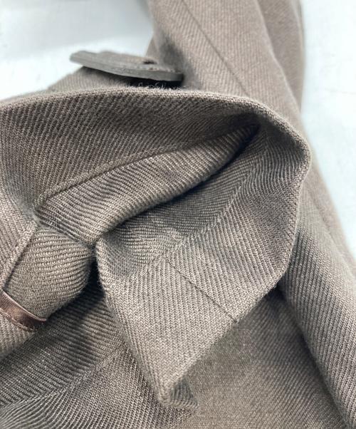 Deuxieme Classe/EVERYDAY I LIKE.（ドゥーズィエム クラス/エブリデイ アイ ライク）Deuxieme Classe/EVERYDAY I LIKE. (ドゥーズィエム クラス/エブリデイ アイ ライク) リネン トレンチコート グレー サイズ:実寸をご確認くださいの古着・服飾アイテム