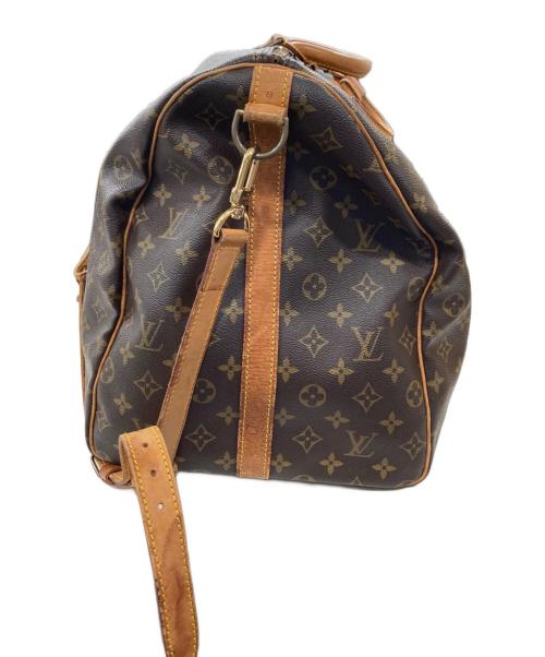 LOUIS VUITTON（ルイ ヴィトン）LOUIS VUITTON (ルイ ヴィトン) バンドリエール キーポル60 トラベルバッグ ブラウン サイズ:不明の古着・服飾アイテム