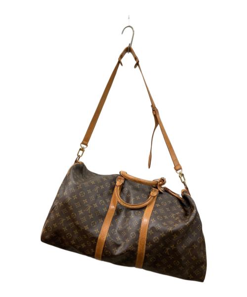 LOUIS VUITTON（ルイ ヴィトン）LOUIS VUITTON (ルイ ヴィトン) バンドリエール キーポル60 トラベルバッグ ブラウン サイズ:不明の古着・服飾アイテム