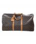 LOUIS VUITTON（ルイ ヴィトン）の古着「バンドリエール キーポル60 トラベルバッグ」｜ブラウン