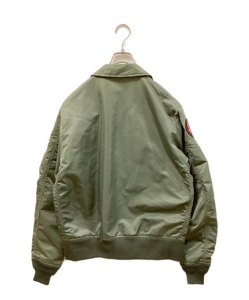 AVIREX（アヴィレックス）AVIREX (アヴィレックス) フライトジャケット トップガン カーキ サイズ:SIZE Lの古着・服飾アイテム