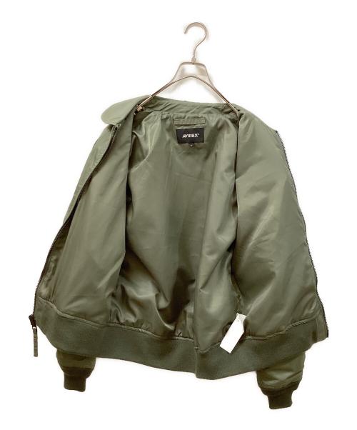 AVIREX（アヴィレックス）AVIREX (アヴィレックス) フライトジャケット トップガン カーキ サイズ:SIZE Lの古着・服飾アイテム